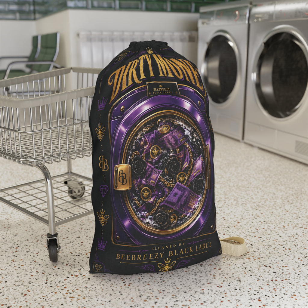 BeeBreezy Black Label Dirty Money Laundry Bag