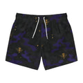 BeeBreezy Black Label Men's Royal Camo Swim Trunks