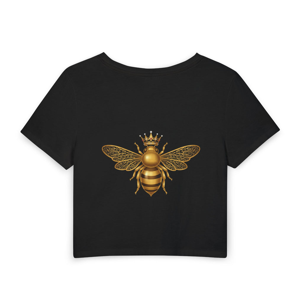 Eyes Up Baby Crop Tee