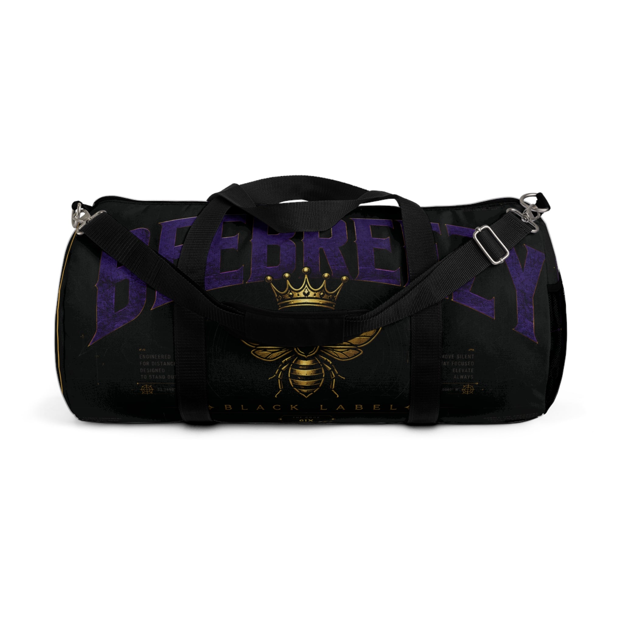 BeeBreezy Black Label “Packed Different” Duffel Bag