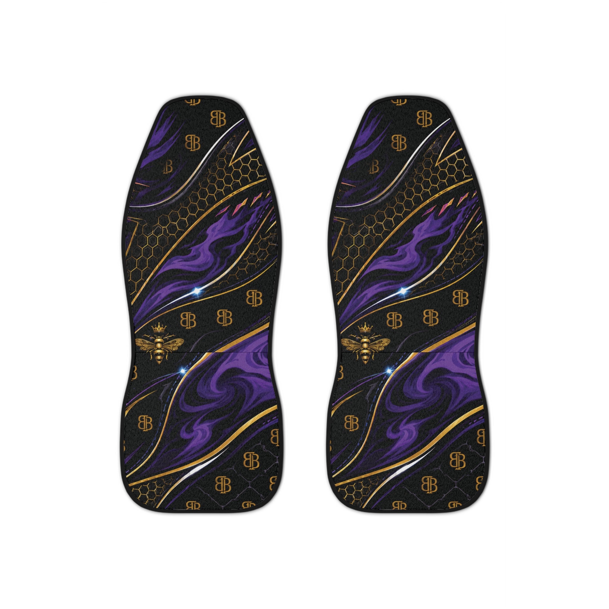 BeeBreezy Black Label Royal Hive Car Seat Covers
