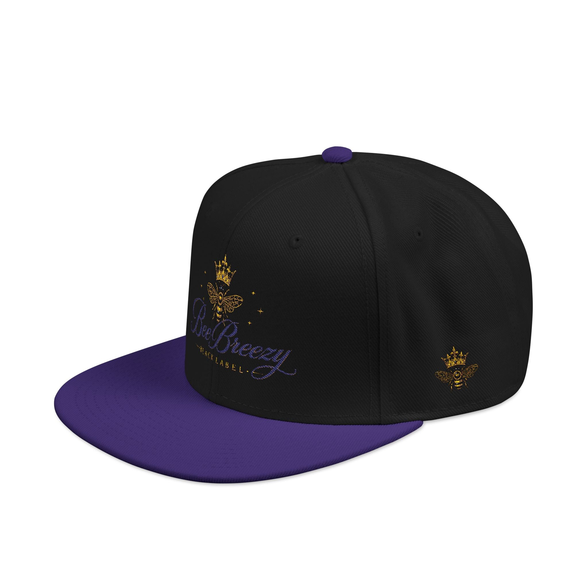 Casquette brodée BeeBreezy Black Label Couronnée