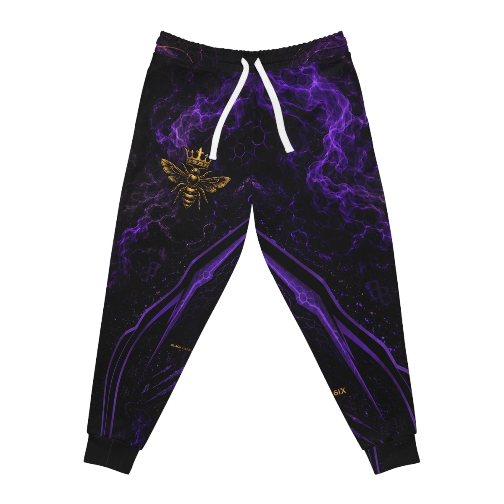 Royal Smoke Athletic Joggers | BeeBreezy Black Label