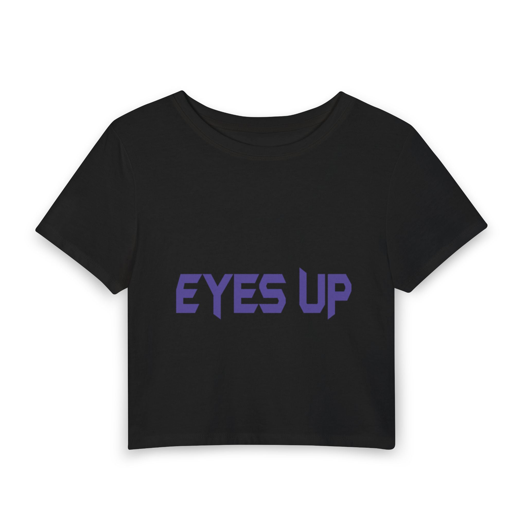 Eyes Up Baby Crop Tee