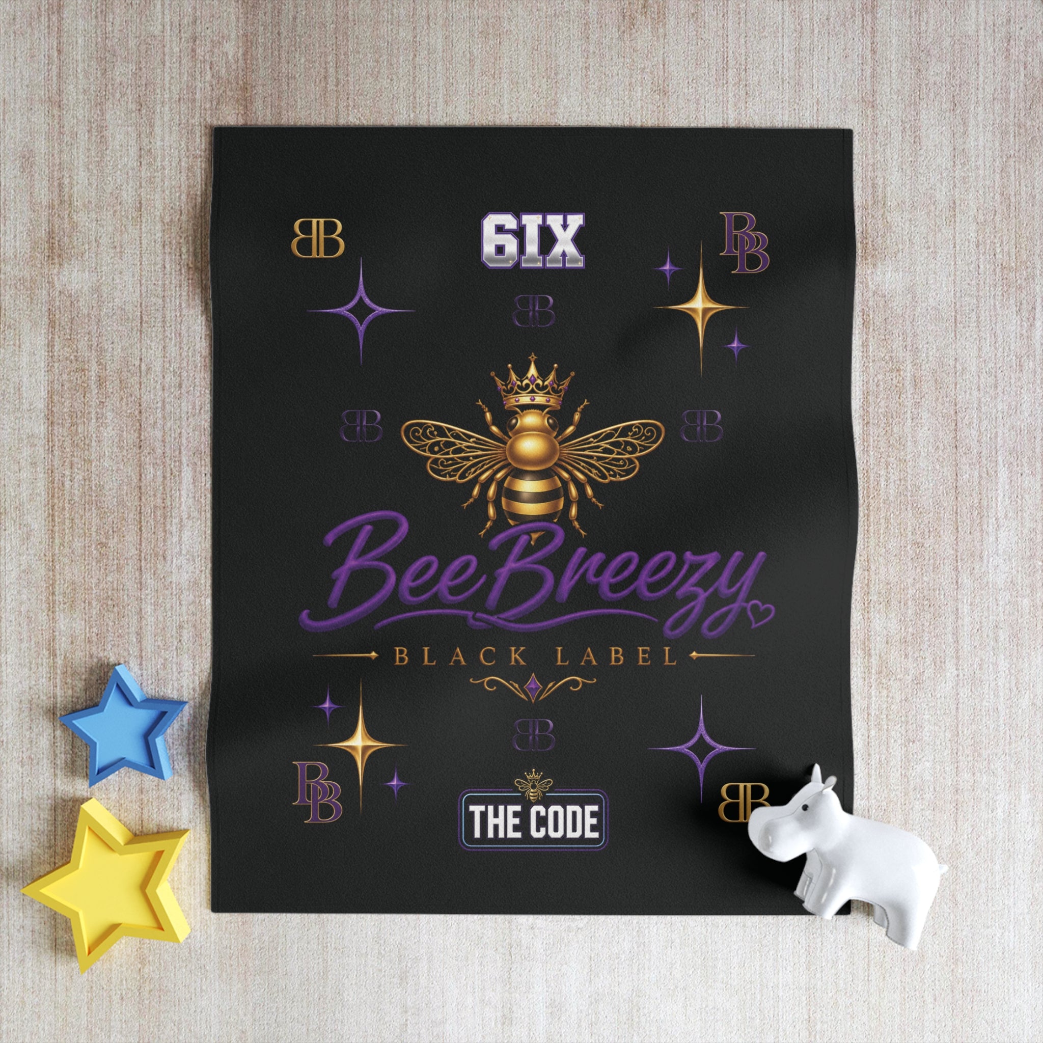 BeeBreezy Black Label “The Code” Blanket