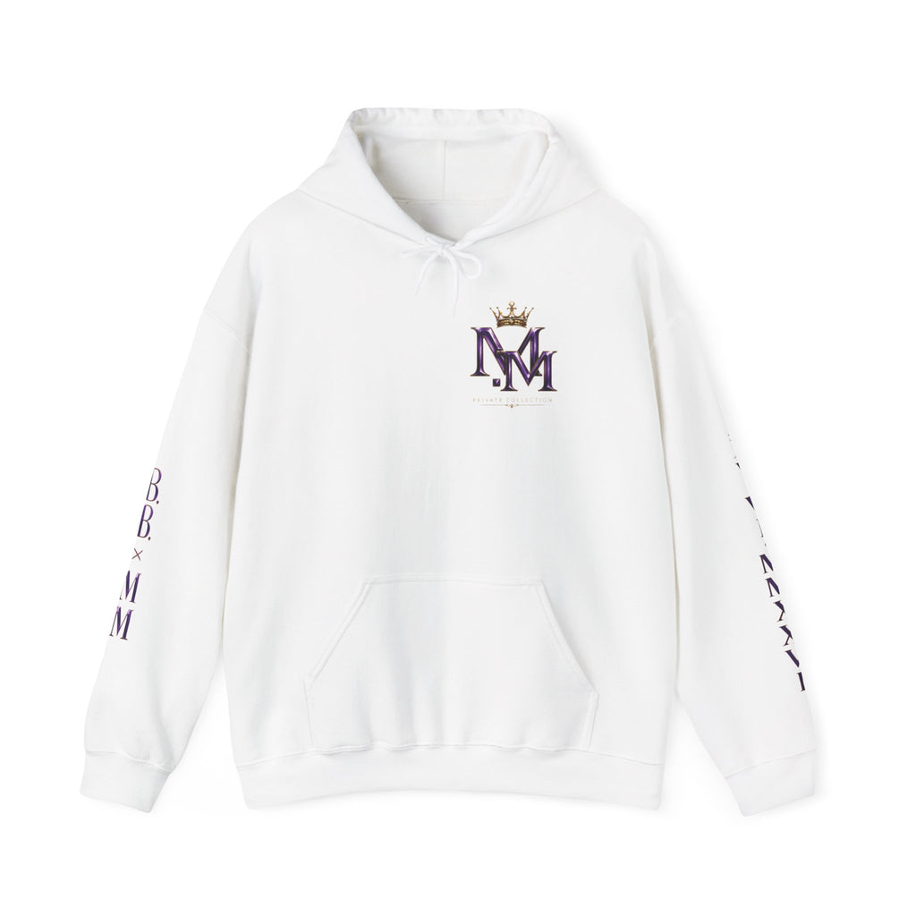 BeeBreezy Black Label Built Different Crown Hoodie