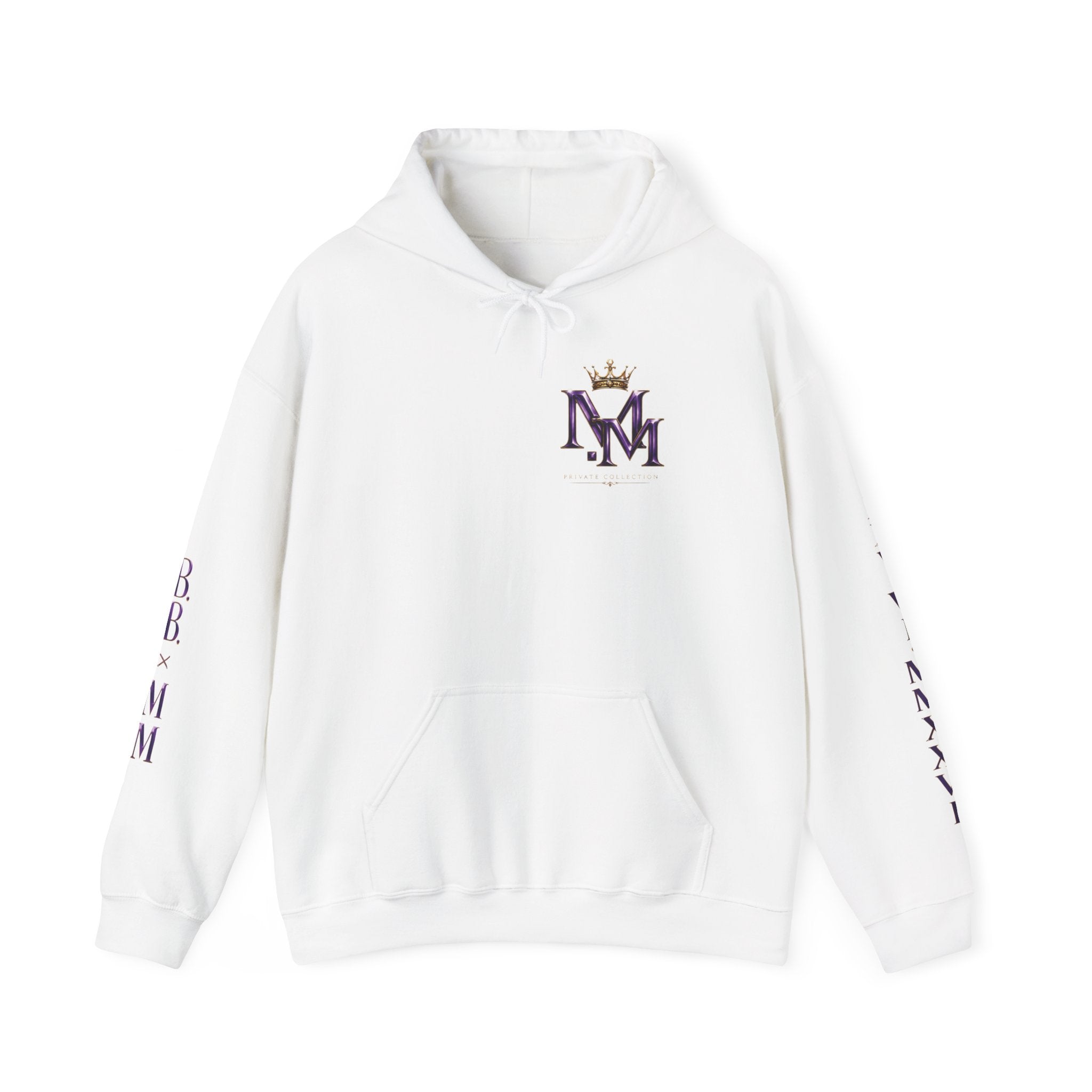 BeeBreezy Black Label Built Different Crown Hoodie