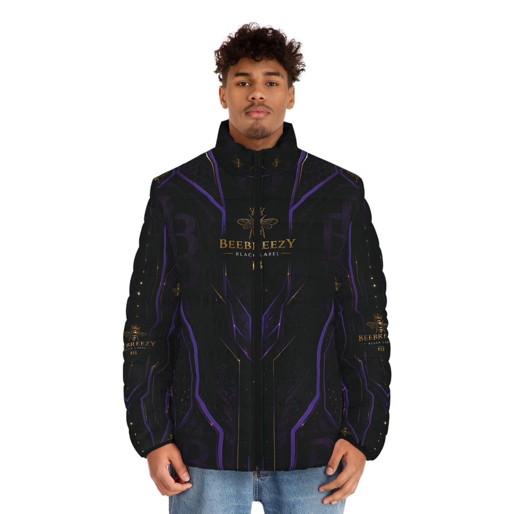 BeeBreezy Black Label Royal Hive Puffer Jacket – Men’s