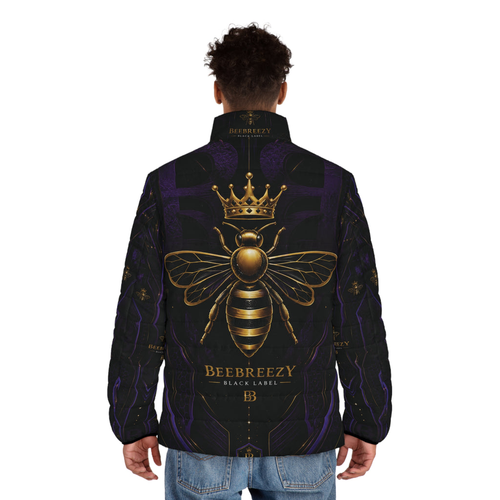 BeeBreezy Black Label Royal Hive Puffer Jacket – Men’s