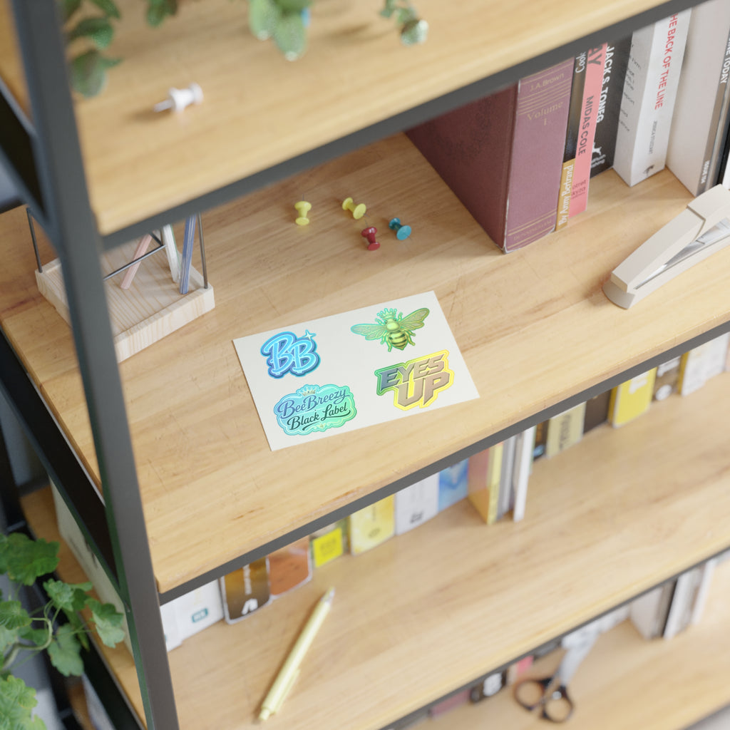 BeeBreezy Holographic Sticker Pack