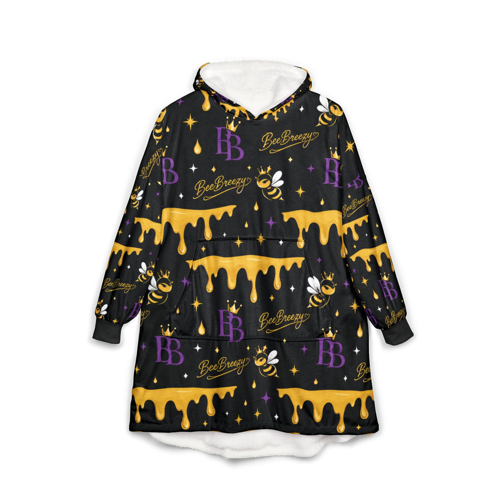 BeeBreezy Black Label Honey Drip Hooded Blanket