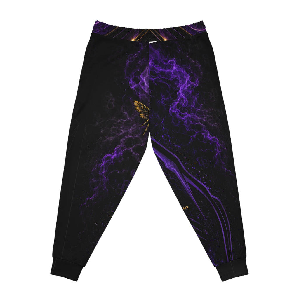 Royal Smoke Athletic Joggers | BeeBreezy Black Label