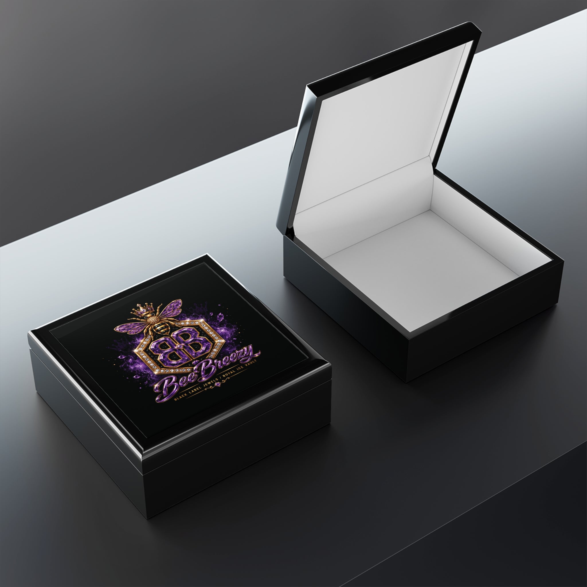 BeeBreezy Black Label Jewelry Box