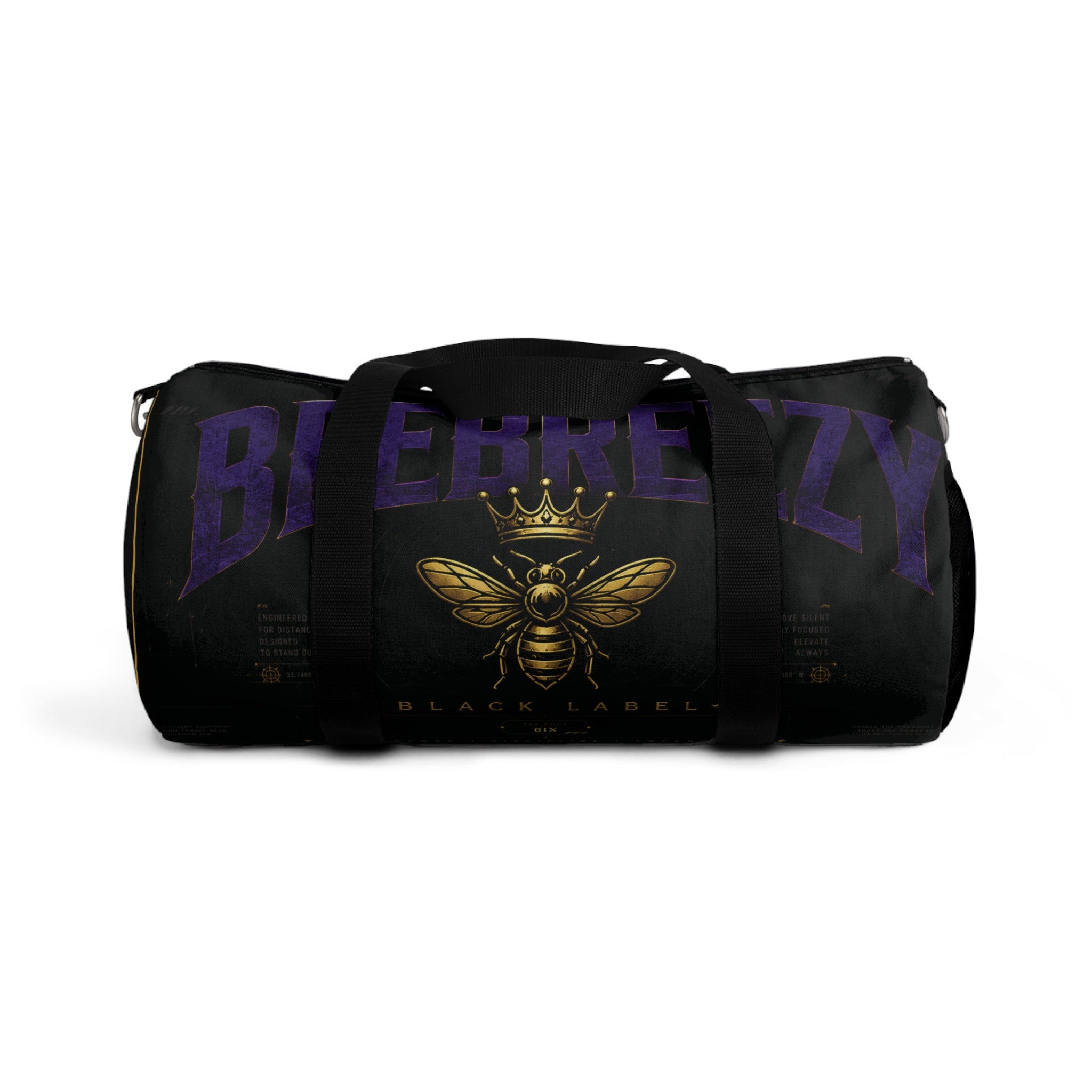BeeBreezy Black Label “Packed Different” Duffel Bag
