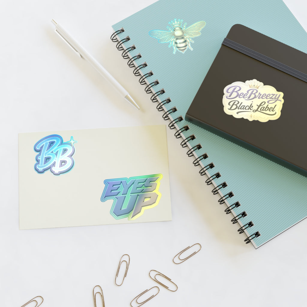 BeeBreezy Holographic Sticker Pack