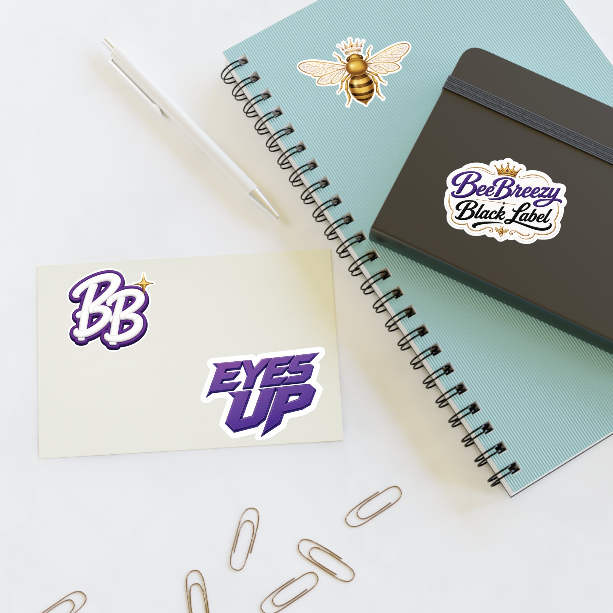 BeeBreezy Holographic Sticker Pack
