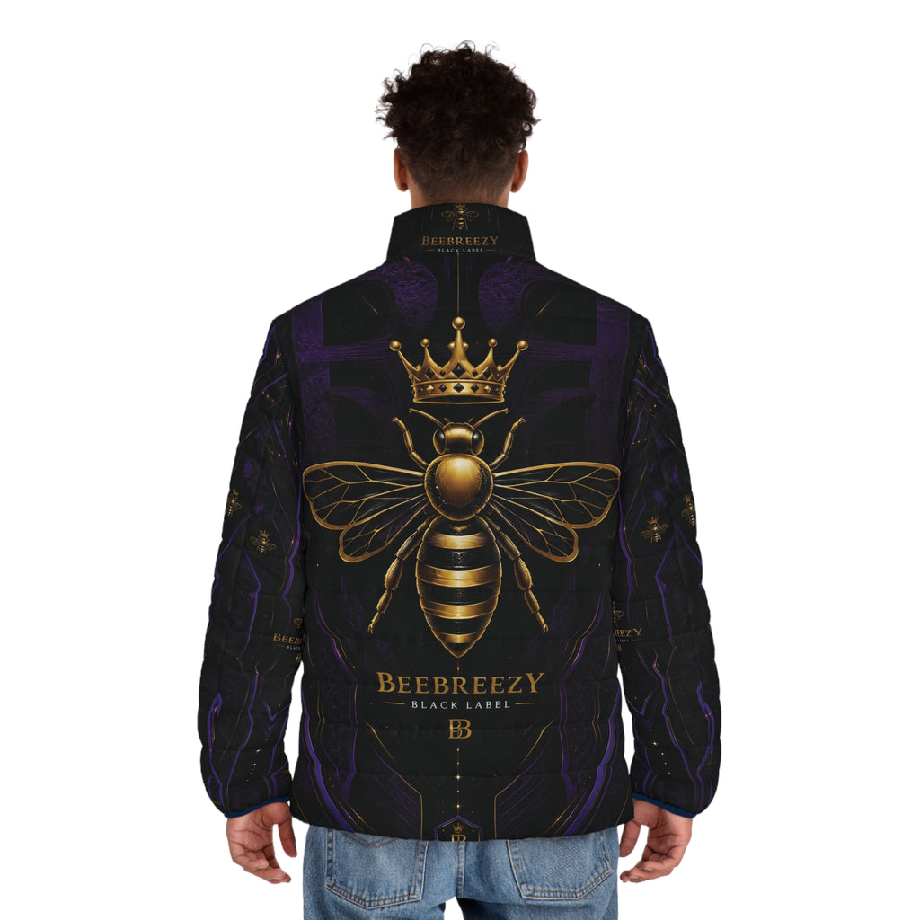 BeeBreezy Black Label Royal Hive Puffer Jacket – Men’s