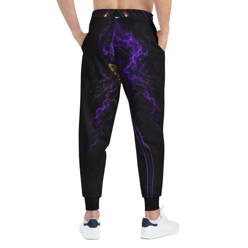 Royal Smoke Athletic Joggers | BeeBreezy Black Label
