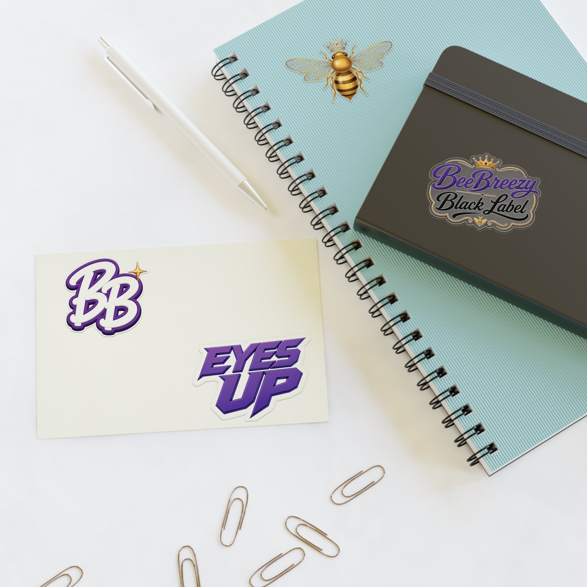 BeeBreezy Holographic Sticker Pack