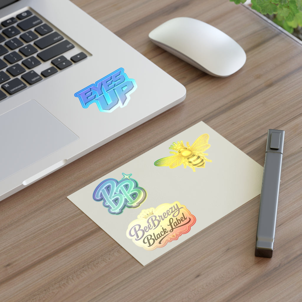 BeeBreezy Holographic Sticker Pack