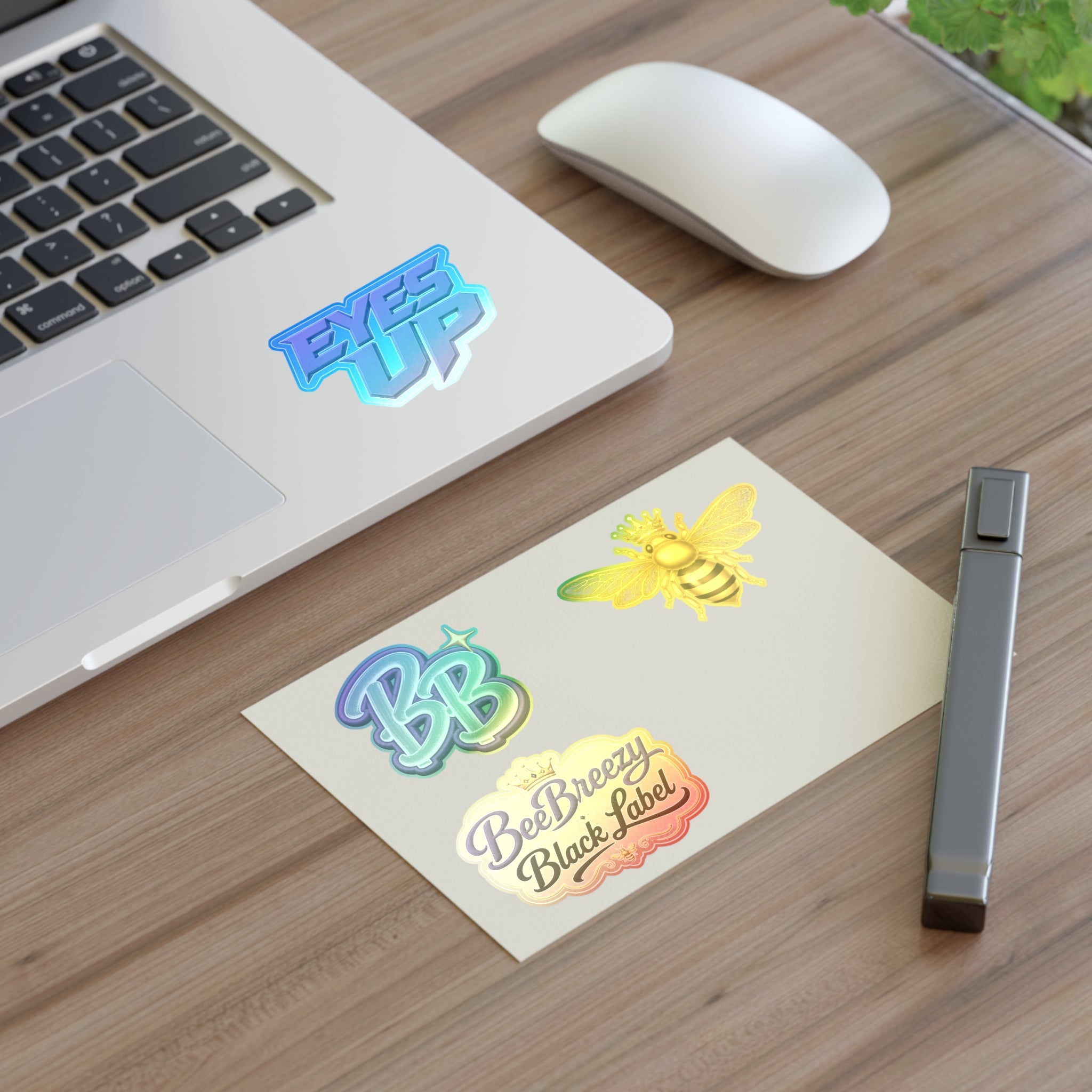 BeeBreezy Holographic Sticker Pack
