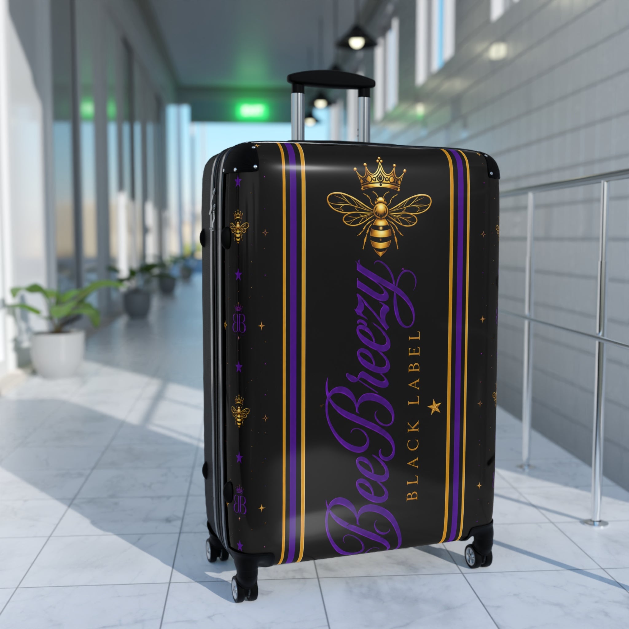 BeeBreezy Black Label Royal Travel Suitcase
