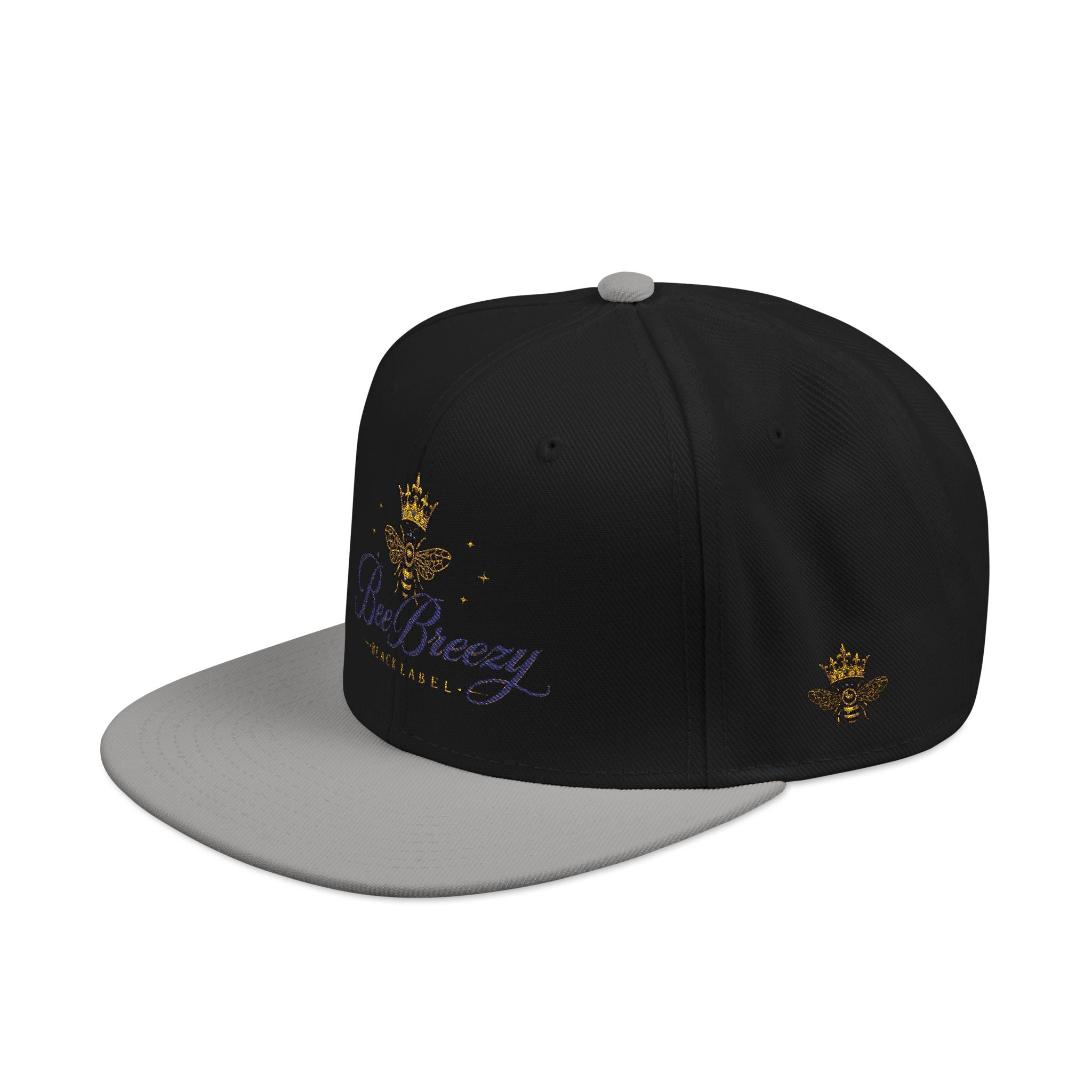 Casquette brodée BeeBreezy Black Label Couronnée