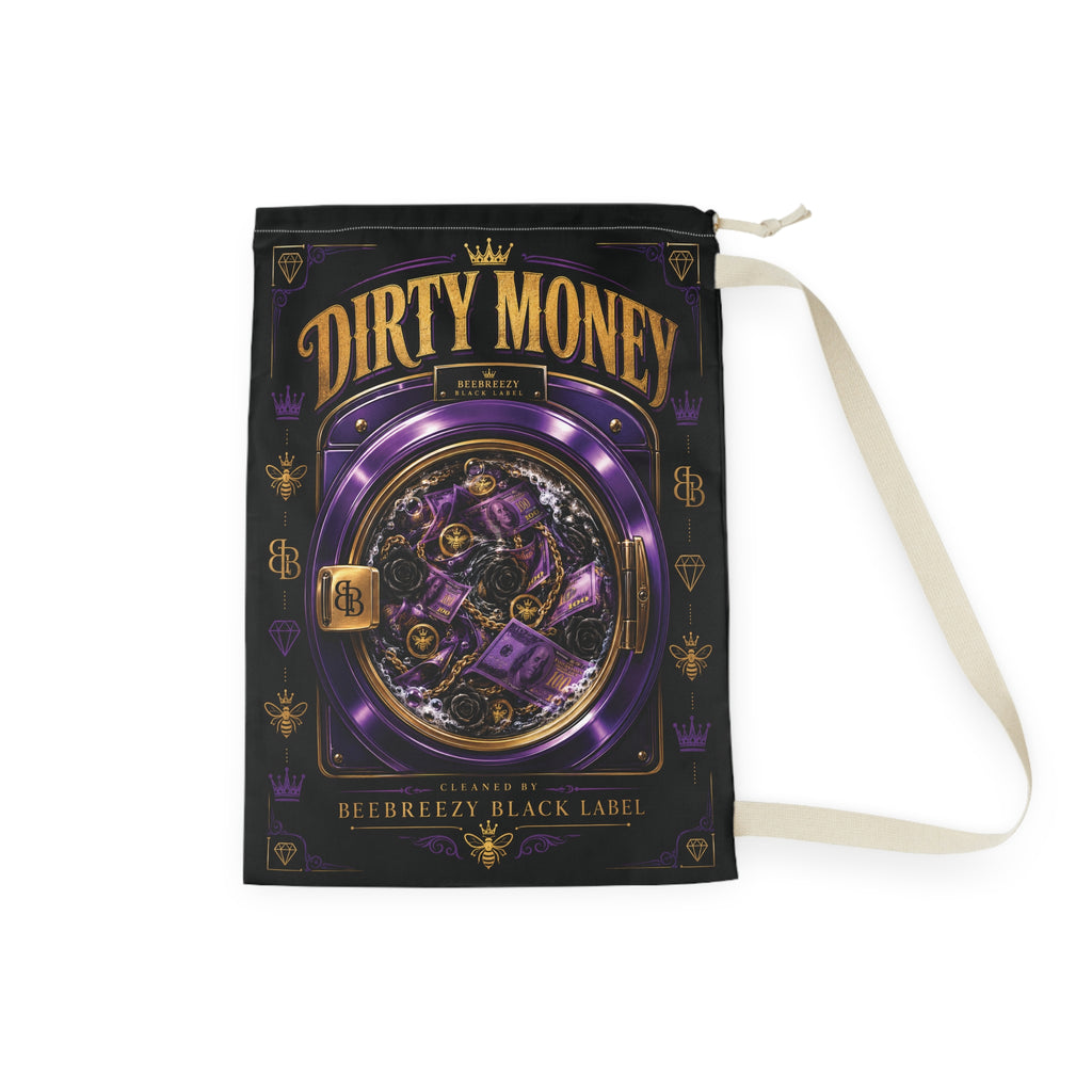 BeeBreezy Black Label Dirty Money Laundry Bag
