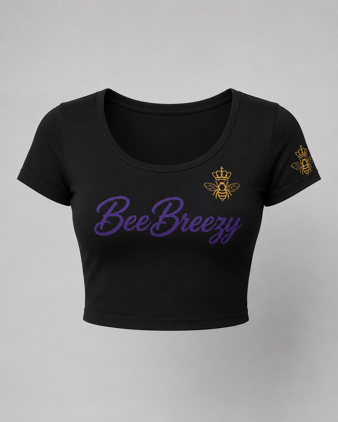 BeeBreezy Signature Crop Tee