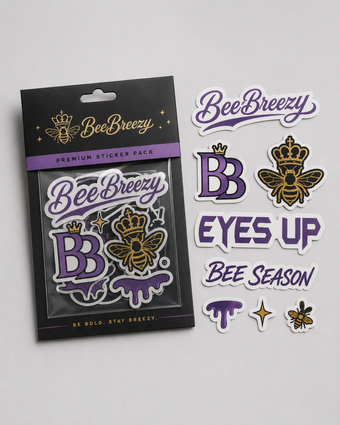 BeeBreezy Sticker Pack